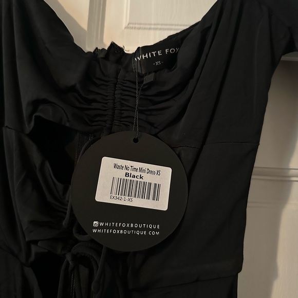 WHITE FOX BOUTIQUE BLACK MINI DRESS - Picture 5 of 6